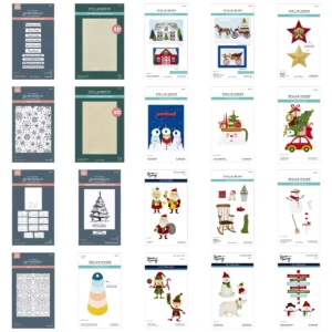 Country Christmas Collection Metal Cutting Dies Hot Foil For DIY Scrapbook Craft Decoration Embossing Template Supplies 2025