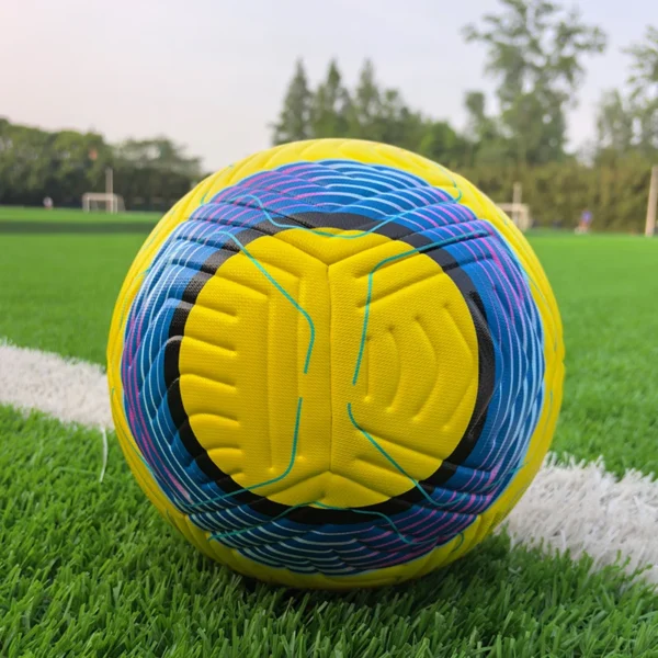 Size 5 Soccer Ball Professional Official League Football Outdoor Match Training Ball PU Soft Seamless Thermal Bonded Technology - Image 2