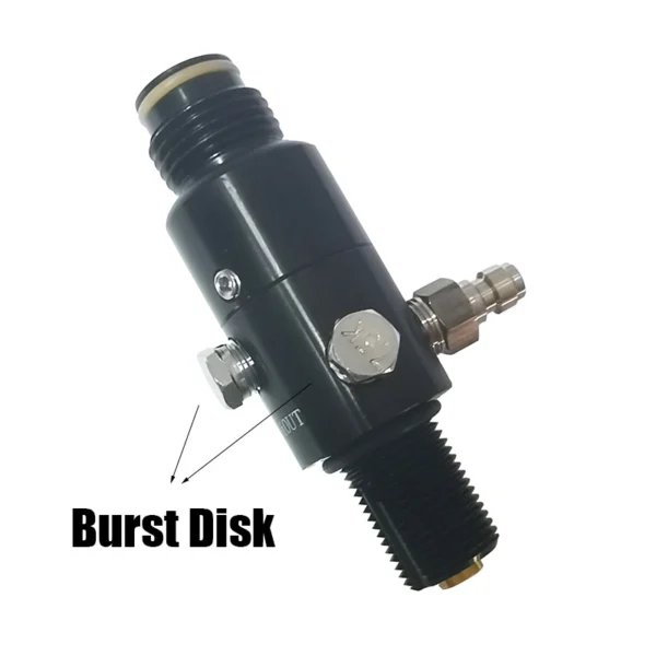 Cylinder M18*1.5 Regulator Compressed Air 4500psi Tank Bottle Output Pressure 800psi to 3000psi HPA Accessories - Image 5