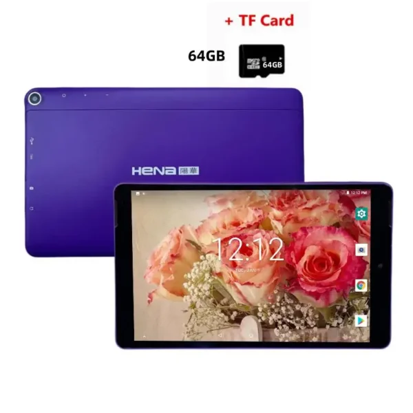 8 INCH Android 8.1 Tablet PC LCD Capacitive Touchscreen MTK8163 Quad-Core CPU Dual Camera 1GB RAM 8GB ROM 1280x800 Pixels GPS - Image 8