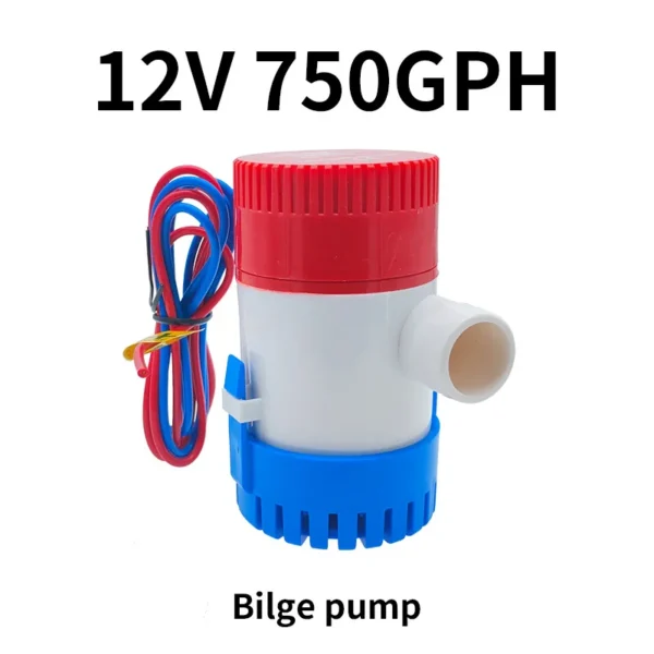 Bilge Pump Water Pump 12V 24V 1100gph 750gph Used In Boat Seaplane Motor Homes Houseboat Bilge Pump Float Switch - Image 12