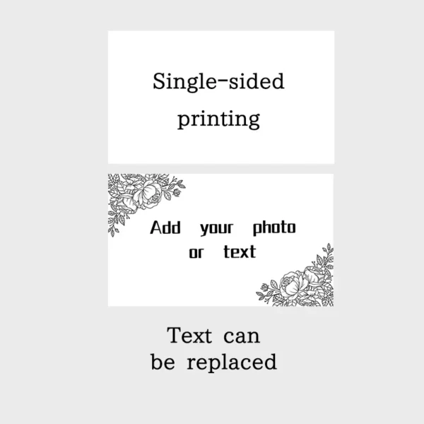 100Pcs Design Custom logo business card paper printing Personalized Wedding invitations Birthday Greeting card Scrapbook - Image 24