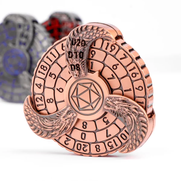 D6 Dice Finger 7-in-1 Spinner Dice Set, Fingertip Gyro Roulette Dice For Dungeons and Dragons DND Compass Dice d & d dice set - Image 14