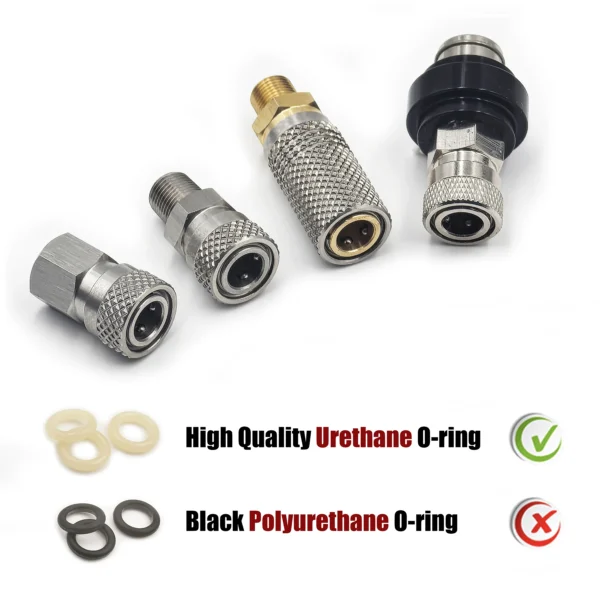 HP Filling Station Chargeing Adapter DIN Connector Big Tank To Small Bottles HPA Scuba Diving With Hose 6000psi/400bar Gauge - Image 25