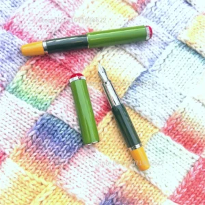 Limited Green Hoohill Pico Exquisite Beautiful Mini Cute Short Metal Fountain Pen EF/F/M Nib Writing  Business Stationery Gift