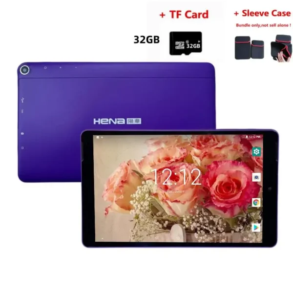 8 INCH Android 8.1 Tablet PC LCD Capacitive Touchscreen MTK8163 Quad-Core CPU Dual Camera 1GB RAM 8GB ROM 1280x800 Pixels GPS - Image 7