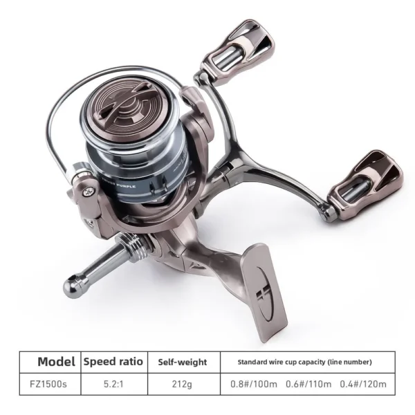 Small golf road spinning Stella double rocker fishing reel long-distance casting micro-fish reel SW - Image 11