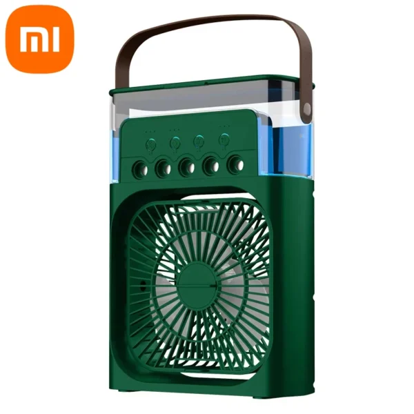 Xiaomi MIJIA 3-in-1 Portable Air Conditioners Fan With LED Night Light Household Mini Air Cooler For Office Home Adjustable Fan - Image 11