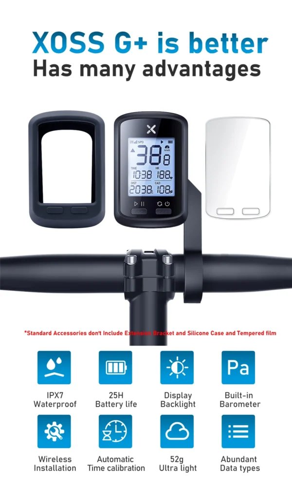 XOSS G plus G+ Bike GPS Bicycle Computer Wireless Speedometer Waterproof Cycling gps Cycle Computer Bicycle Speedometer Odometer - Image 13
