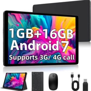 10 INCH H16Q9  RAM 1GB ROM 16GB Android 7.0 Phone Call Tablet PC Quad-Core 1.3GHz CPU MTK6735  Dual Camera SIM Card WIFI