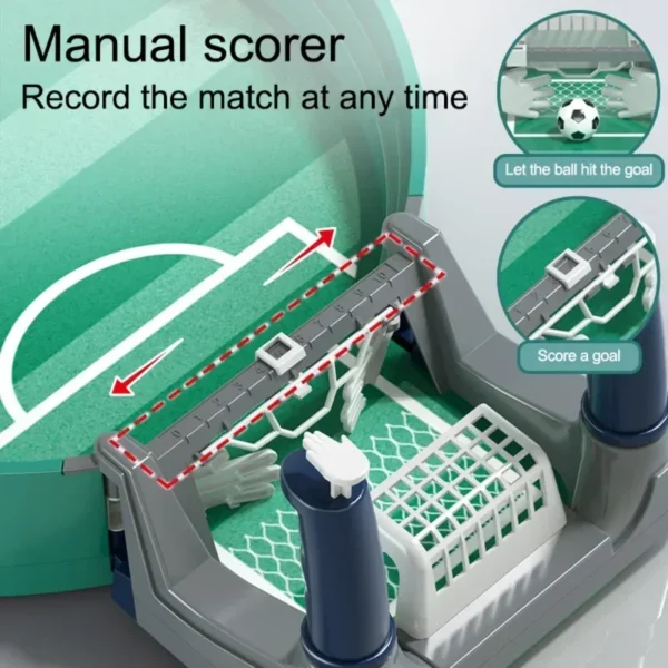Soccer Table Football Board Game for Family Party Game Tabletop Play Ball Soccer Toys Portable Sport Outdoor Toy Gift for Kids - Image 3