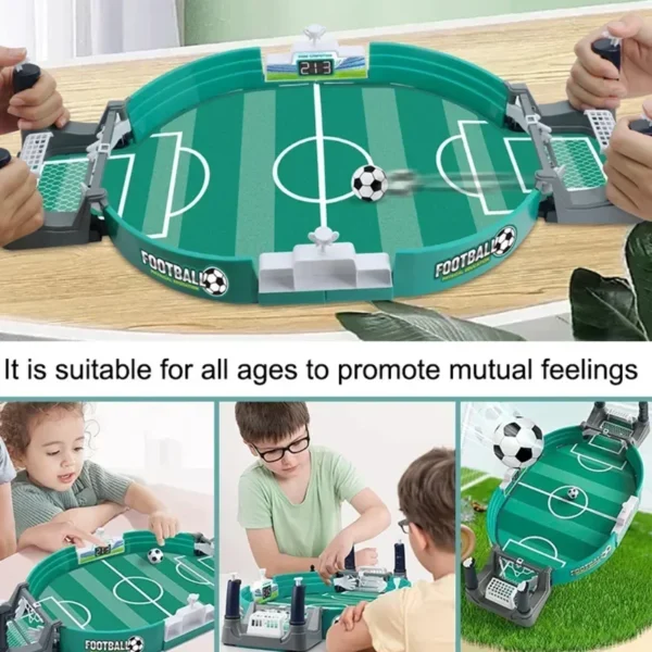 Soccer Table Football Board Game for Family Party Game Tabletop Play Ball Soccer Toys Portable Sport Outdoor Toy Gift for Kids - Image 4