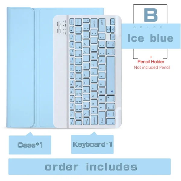 2025 M3 For iPad Air7 Air2 13 11 Case Keyboard Wireless Mouse Magic M2 For iPad 10th Air6 Air 13 Case Bluetooth Keyboard Cover - Image 21