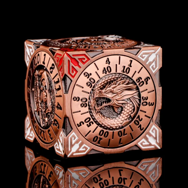 D6 Dice Finger 7-in-1 Spinner Dice Set, Fingertip Gyro Roulette Dice For Dungeons and Dragons DND Compass Dice d & d dice set - Image 5