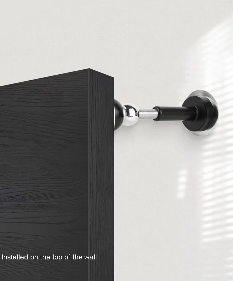 Hydraulic Buffer Door Stopper Stainless Steel Strong Magnetic Doorstop Floor Wall Mount Nail-free Anti-collision Mute Door Touch - Image 28