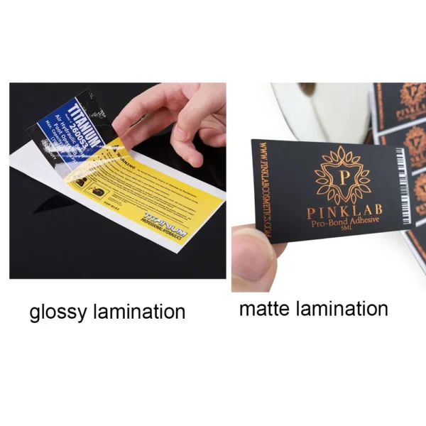 Customized Waterproof Black and Gold Foil Hair Shampoo Stickers Golden Shiny Roll Packing Labels Personalized Logo - Image 6