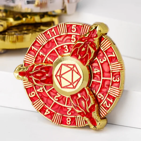 D6 Dice Finger 7-in-1 Spinner Dice Set, Fingertip Gyro Roulette Dice For Dungeons and Dragons DND Compass Dice d & d dice set - Image 23