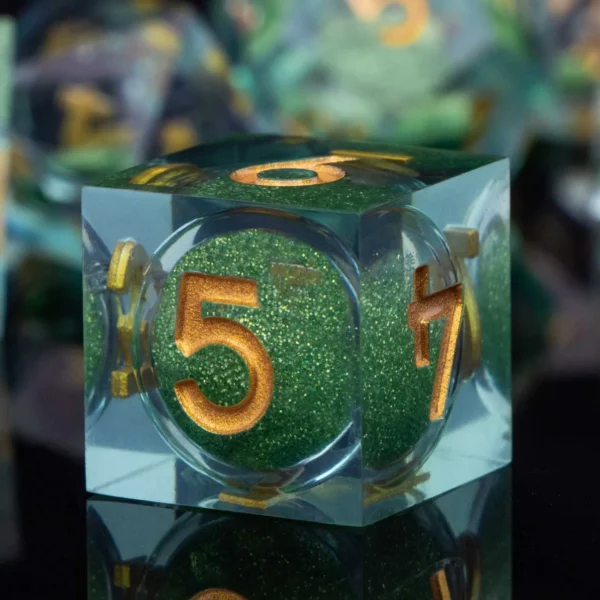 D20 DND Resin Dice Set D&D D6 Sharp Edges Dice Dungeon and Dragon Role Playing Game RPG Polyhedral Dice D20 D12 D10 D8 D6 D4 - Image 51