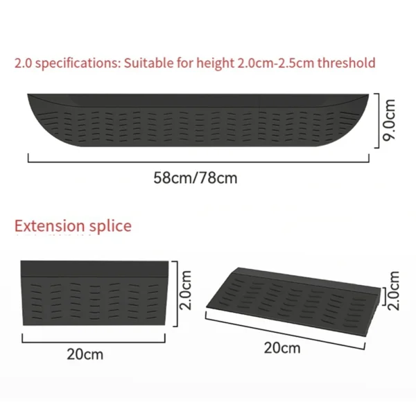 Sweeping Robot Threshold Bar Accessory Climbing Pad Step Splicing Slope Bar Robot Vacuum Cleaner Household Cleaning Power Tool - Image 24