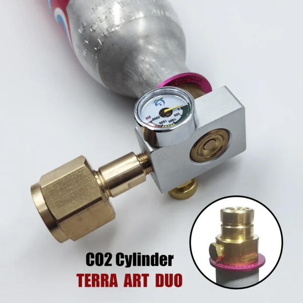 Pink Quick Connector CO2 Cylinder Adapter Soda Accessories Carbonator Refill Fill Station Terra DUO Art Soda Tank Replacement - Image 12