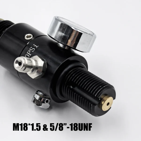 Cylinder M18*1.5 Regulator Compressed Air 4500psi Tank Bottle Output Pressure 800psi to 3000psi HPA Accessories - Image 11