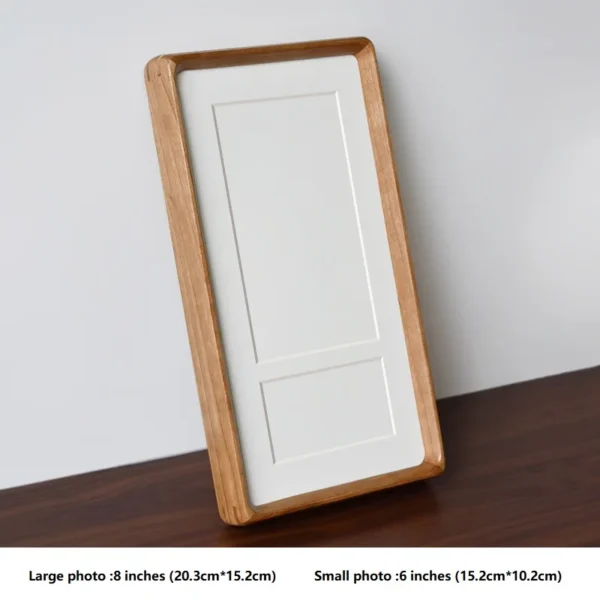 New Stylish DIY Dual and Triple Grid Photo Frames Creative Solid Wood Tabletop Display Frame Solid Wood Picture Holder - Image 11
