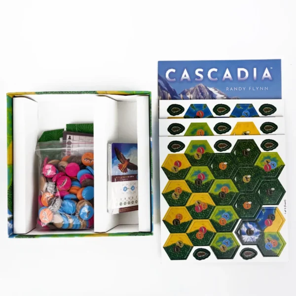 Cascadia Boardgame | Strategic and Competitive Game for 1-4 Players | Create the most harmonious ecosystem | English Family game - Image 3
