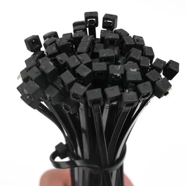 1000/100Pcs Wholesale Plastic Nylon Cable Ties Self-locking Cord Straps Widen thicken Cables Fastening Loop Wire Zip Tie - Image 14