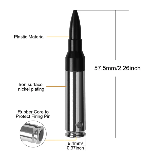 223 Dummy round Practice playing Training bullets 6/12pcs - Image 9