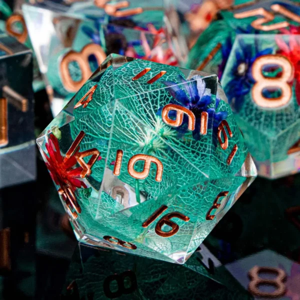 D20 DND Resin Dice Set D&D D6 Sharp Edges Dice Dungeon and Dragon Role Playing Game RPG Polyhedral Dice D20 D12 D10 D8 D6 D4 - Image 66