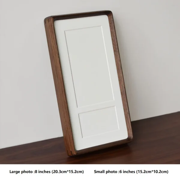 New Stylish DIY Dual and Triple Grid Photo Frames Creative Solid Wood Tabletop Display Frame Solid Wood Picture Holder - Image 9