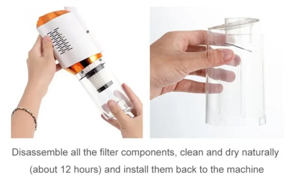 Household Handheld Mopping Suction Sweeping Cleaning Wireless Vacuum Cleaner Rechargeable Wet & Dry Cordless Vacuum For Home - Image 16