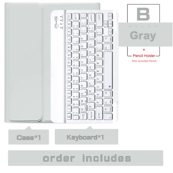 2025 M3 For iPad Air7 Air2 13 11 Case Keyboard Wireless Mouse Magic M2 For iPad 10th Air6 Air 13 Case Bluetooth Keyboard Cover - Image 20