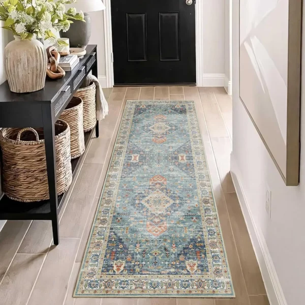VIKAMA Runner Rugs Bohemian Kitchen Long Carpet Soft And Anti-Slip Living Room And Bedroom Entrance Floor Mat Home Decoration - Image 5