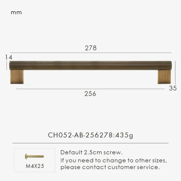 Nurlin Solid Brass New Linear Cabinet Knobs Long T-bar Furniture Wardrobe Drawer Handles Pull Closet Bars Square Feet - Image 14