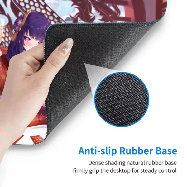 HD Print Hentai Anime Sexy Girls Big Boobs Gaming Mouse Pad NSFW R18 Desk Pad XXL Nipples Nude Topless Large Genshin Impact - Image 4