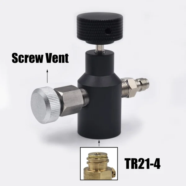 Soda Water Carbon Dioxide Cylinder TR21 Valve Fill Station Refill Adapter Quick Charging Hose Gauge Kit CO2 Bottle Tank Filling - Image 14