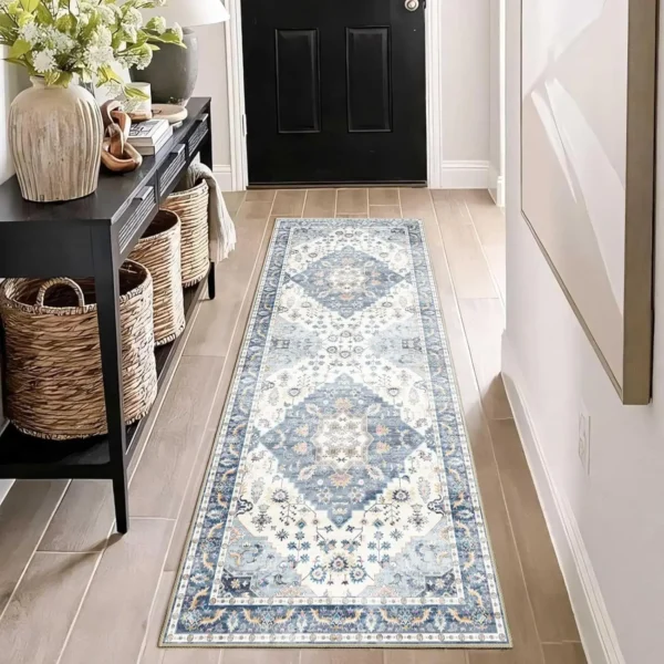 VIKAMA Runner Rugs Bohemian Kitchen Long Carpet Soft And Anti-Slip Living Room And Bedroom Entrance Floor Mat Home Decoration - Image 4