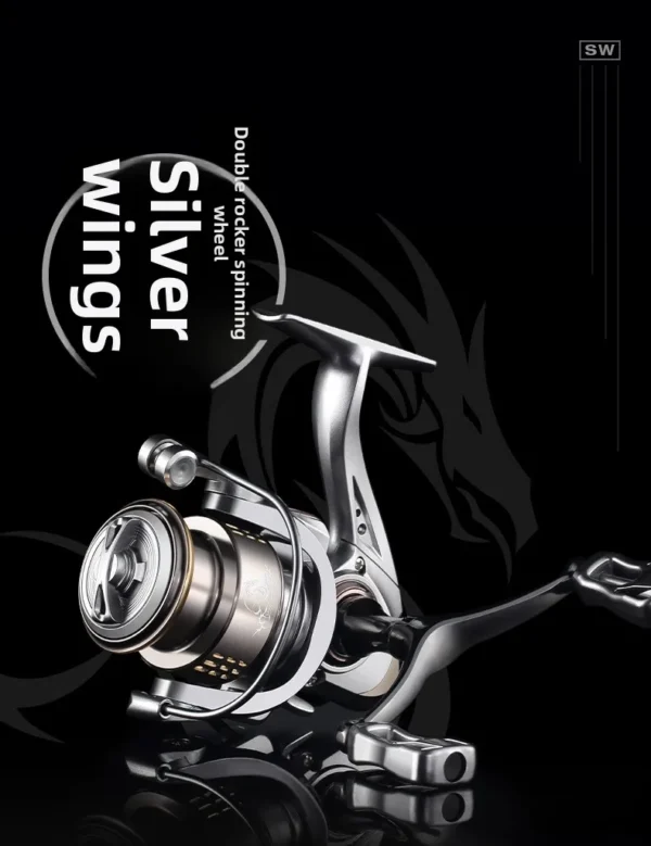 Small golf road spinning Stella double rocker fishing reel long-distance casting micro-fish reel SW - Image 28
