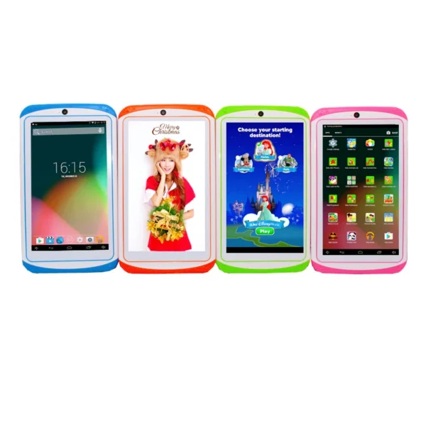 Dropshipping 7 INCH E98 Android 10.0 KID Gift Tablet PC 1GBRAM +16G ROM  With Silicon Bracket Case Dual Camera WIFI - Image 34