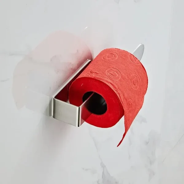 Towel Rack Non-punched Towel Rack Bathroom Rack Self-adhesive Bathroom Kitchen Towel Hand Towel Rack Household Items - Image 19
