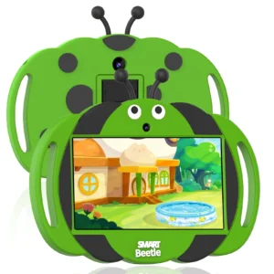 PRITOM Kids 7 inch Tablet for Kids 32GB ROM Android 13 Bluetooth, WiFi, GMS, Parental Control, Dual Camera, Shockproof Case