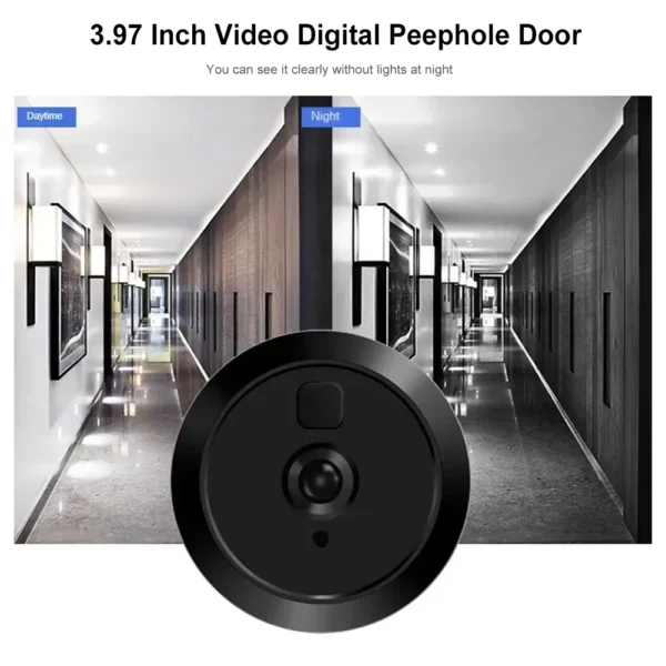 Digital Magic Eye Electronic Viewfinder Night Vision Video Digital Door Viewer 1400mAh Build-in Lithium Battery 1080P Camera - Image 16