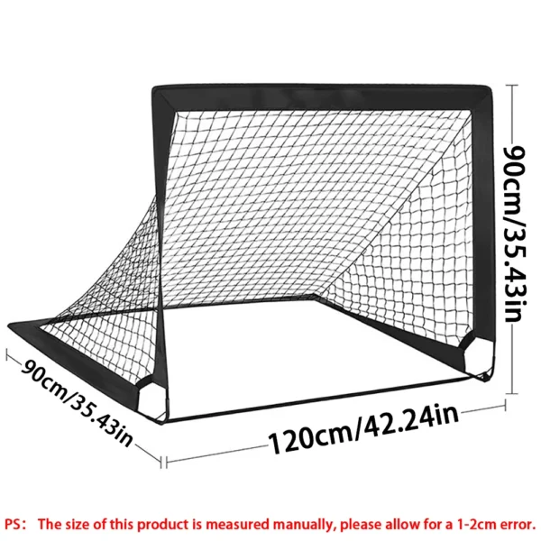 1pcs Football Goal for Garden Football Net Pop Up Goals Set Soccer Goal Net for Backyard Birthday Gift for Soccer Training ﻿ - Image 8