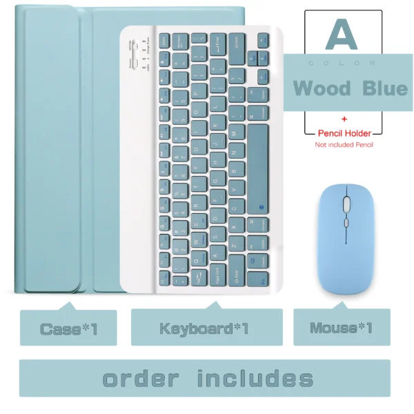 2025 M3 For iPad Air7 Air2 13 11 Case Keyboard Wireless Mouse Magic M2 For iPad 10th Air6 Air 13 Case Bluetooth Keyboard Cover - Image 17