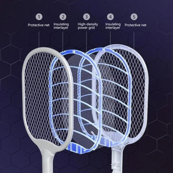 Xiaomi 3000V Electric Mosquito Swatter Fly Trap Mosquito Swatter Household Multifunctional Automatic UV Light Mosquito Swatter - Image 4