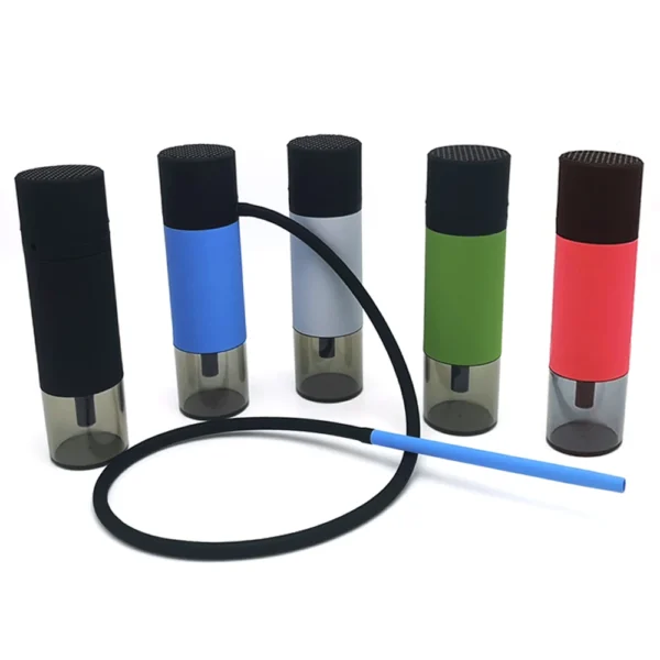 Portable Car Hookah Set with Silicone Hose Mini Shisha for Outdoor Travel Mobile Shisha Narguile Chicha Cachimbas - Image 12