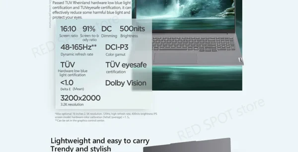 [Top 1] Lenovo laptop ThinkBook 16+ 2025 laptop U5 225H/U7 255H/U9 285H 32G+1TB  SSD 16'' 3.2K 165Hz - Image 20
