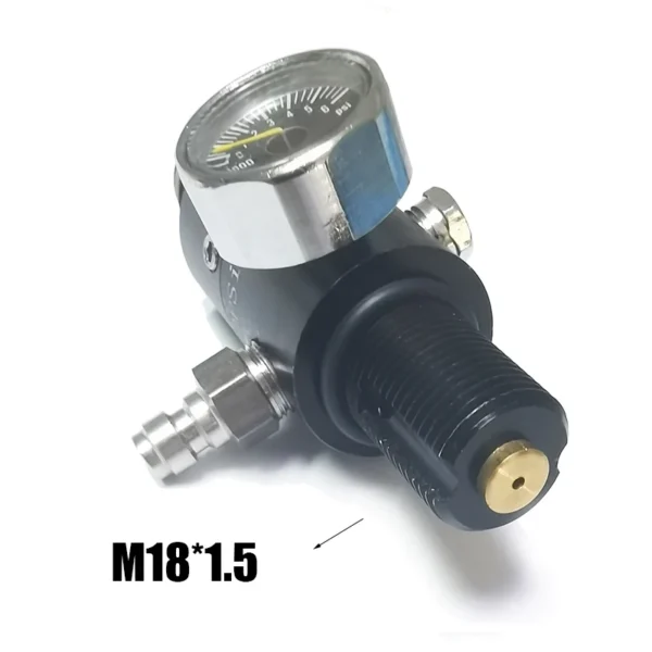 Cylinder M18*1.5 Regulator Compressed Air 4500psi Tank Bottle Output Pressure 800psi to 3000psi HPA Accessories - Image 4