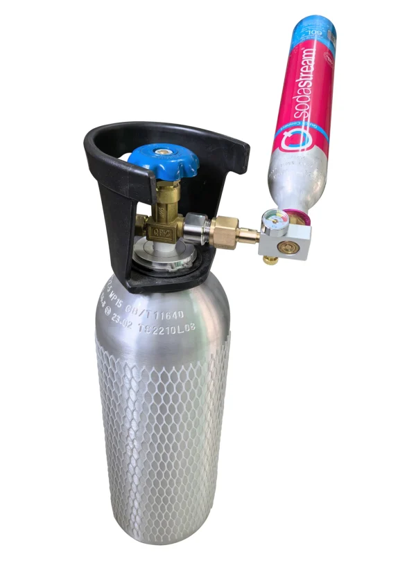 Pink Quick Connector CO2 Cylinder Adapter Soda Accessories Carbonator Refill Fill Station Terra DUO Art Soda Tank Replacement - Image 14